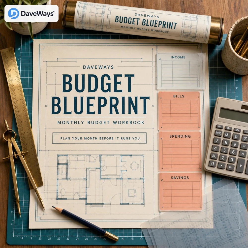 Budget Blueprint product preview