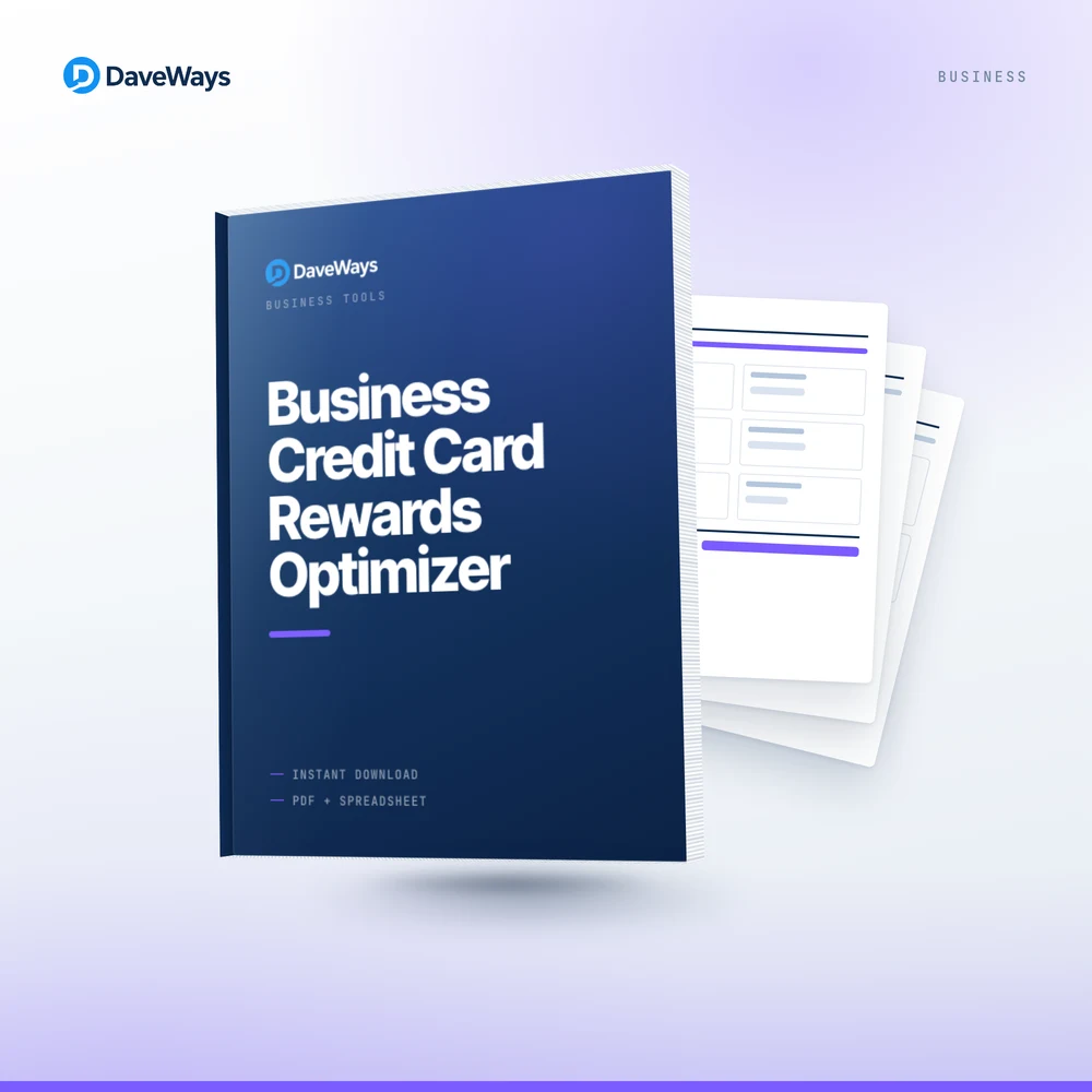 Business Credit Card Rewards Optimizer cover, DaveWays