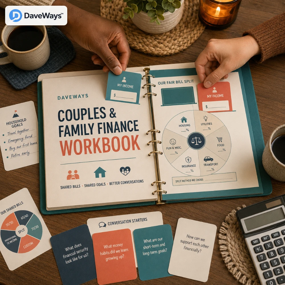 Couples & Family Finance Workbook product preview