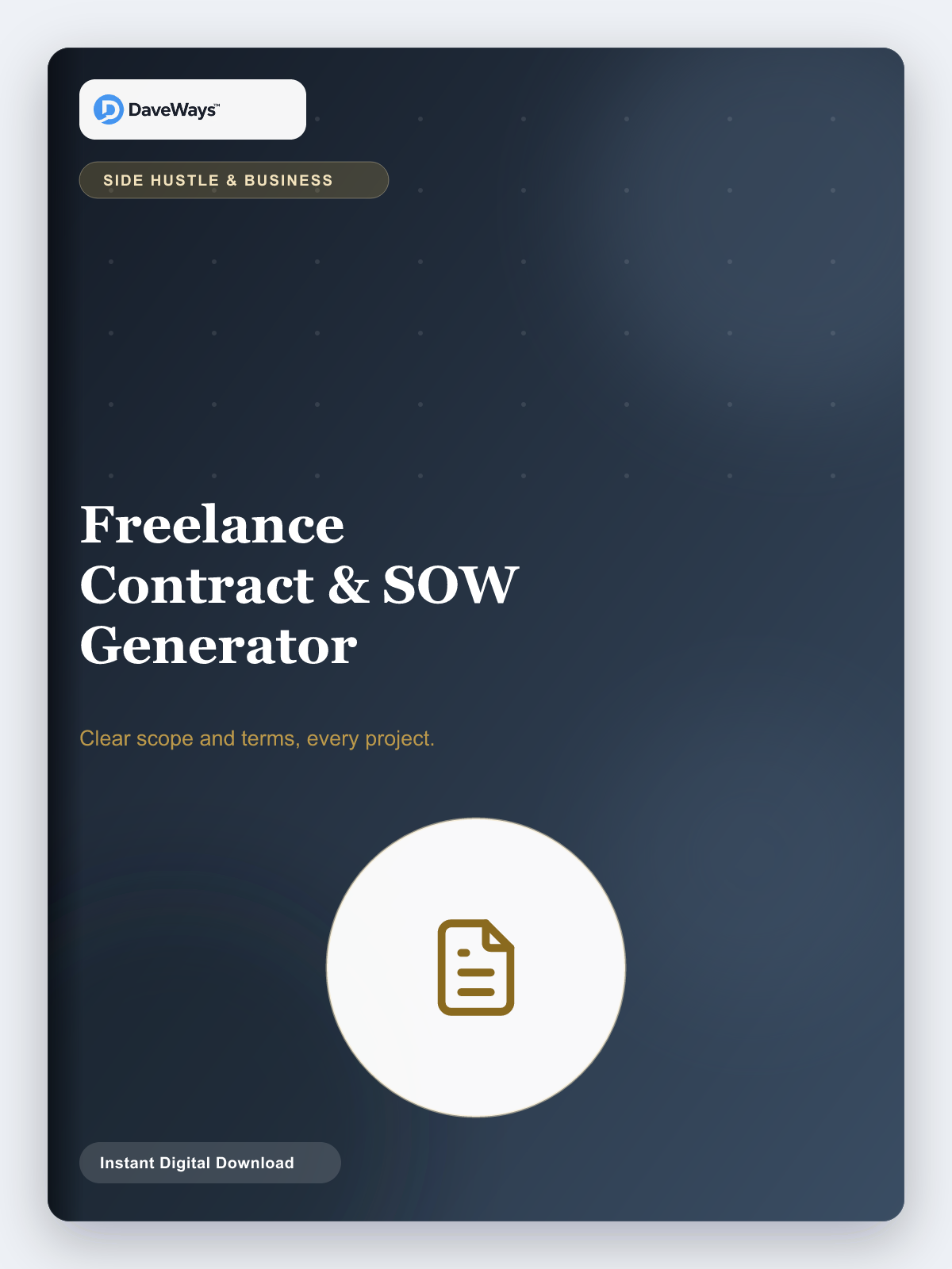 Freelance Contract & SOW Generator (US) product cover