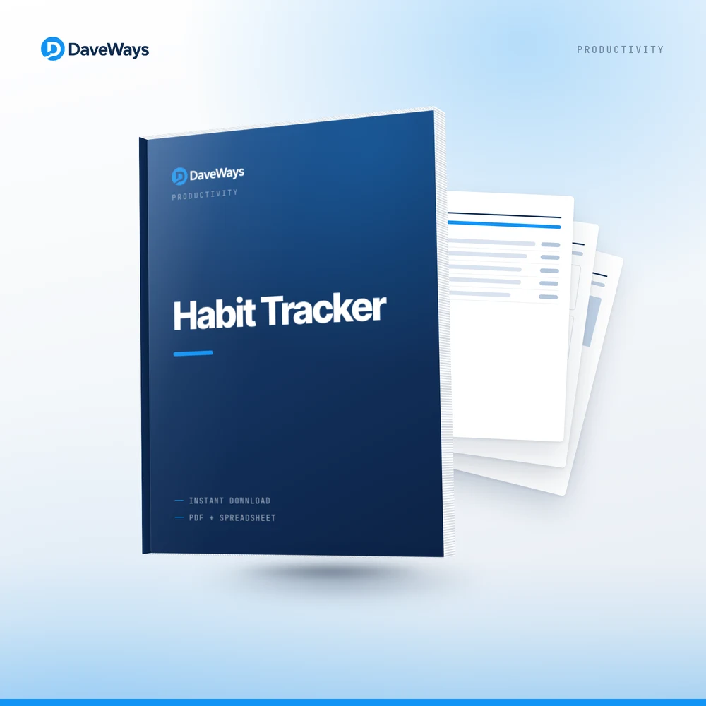Habit Tracker product preview