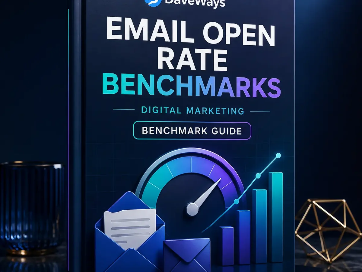 Email open rate example: 27.3% rising to 34.6% after a subject line test, a 7.3 point improvement