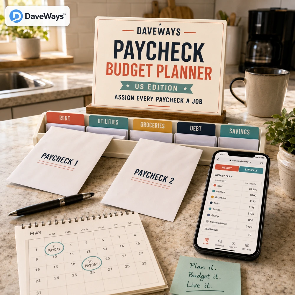Paycheck Budget Planner (US) product preview