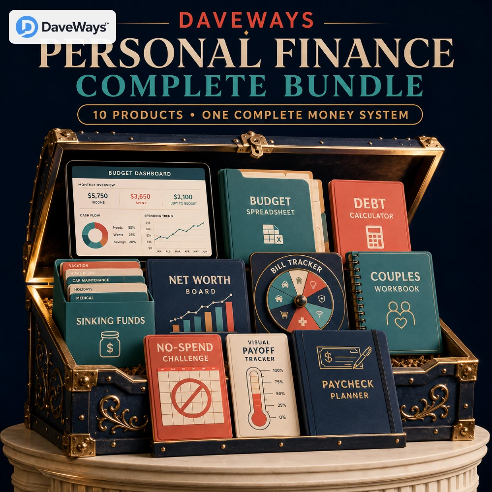 Personal Finance Complete Bundle product preview