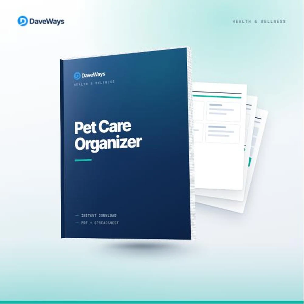 Pet Care Organizer cover, DaveWays