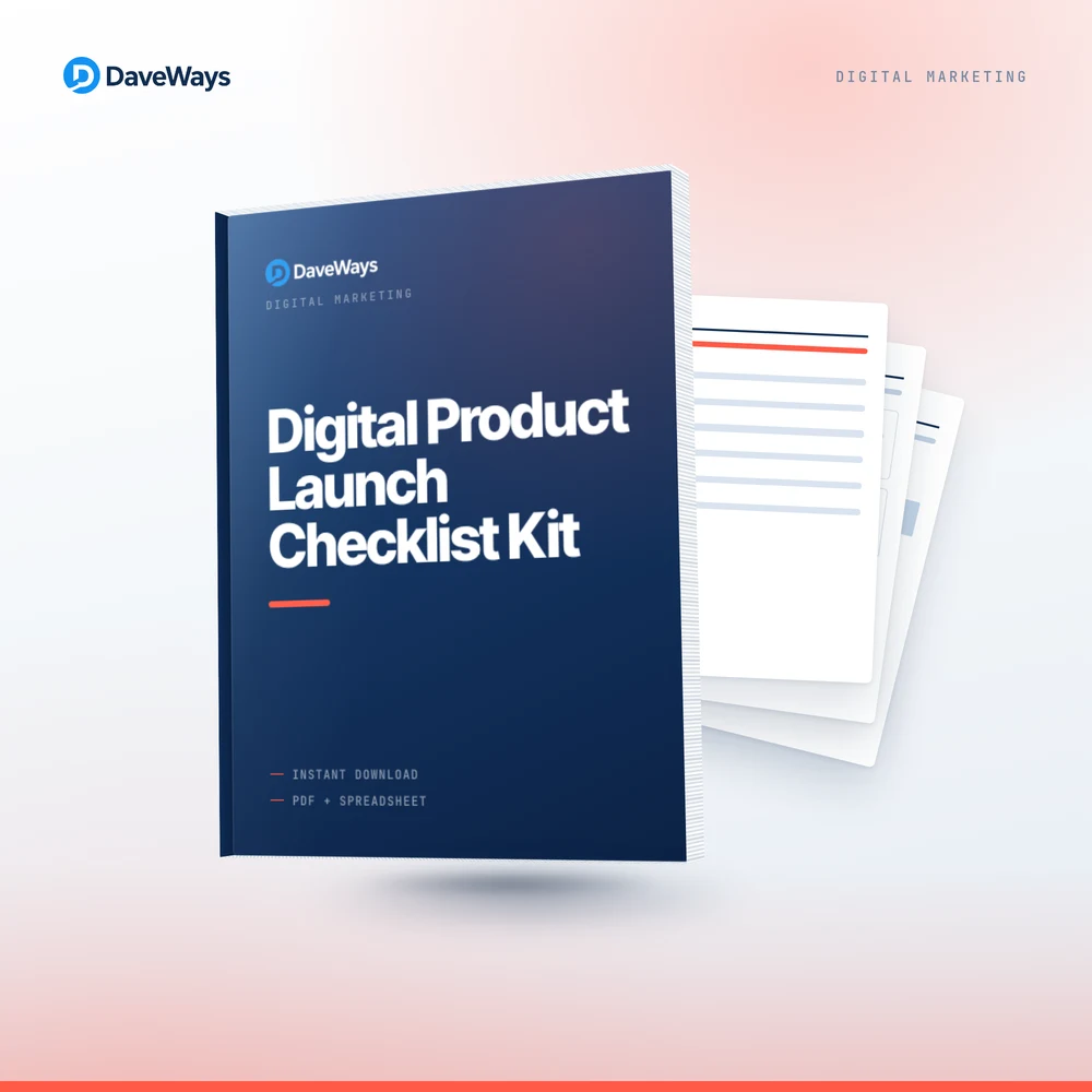 Digital Product Launch Checklist Kit product preview