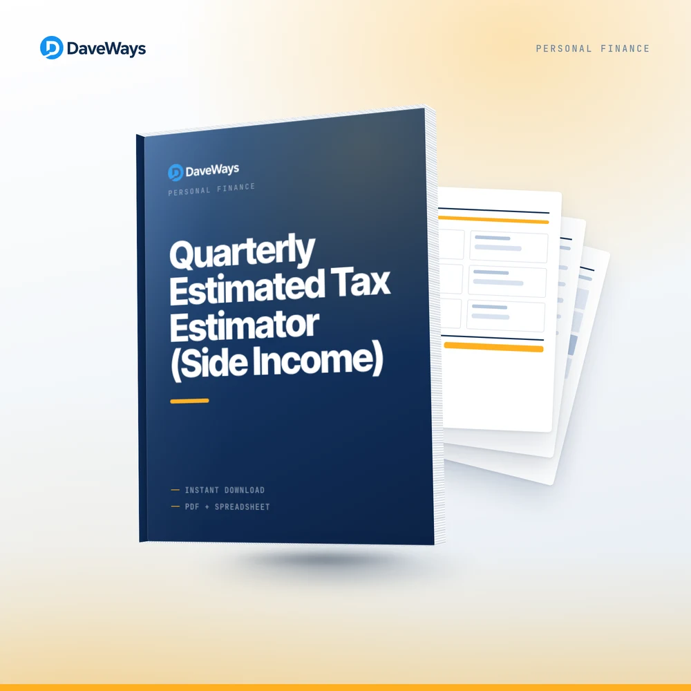 Quarterly Estimated Tax Estimator (Side Income) product preview
