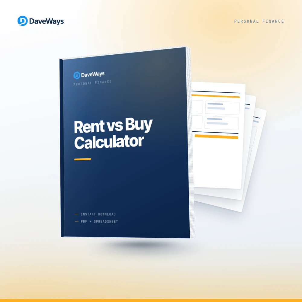 Rent vs Buy Calculator cover, DaveWays