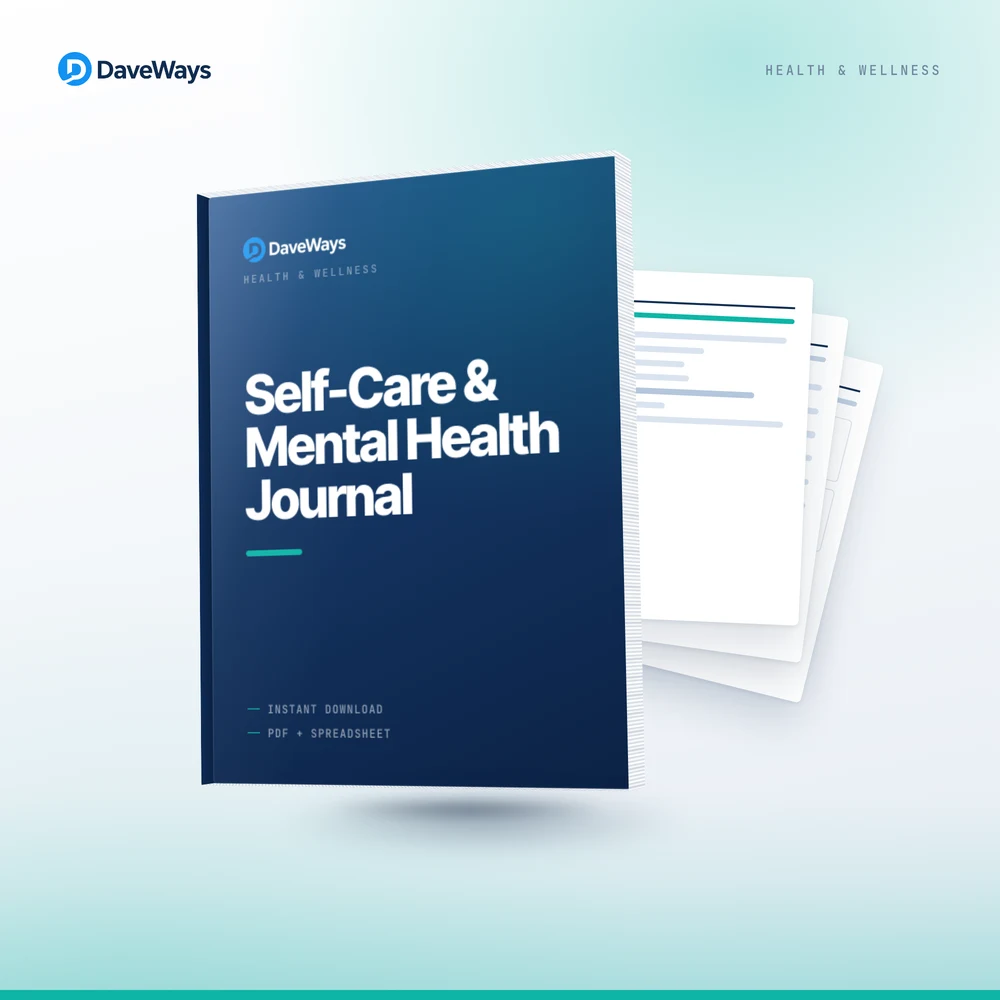 Self-Care & Mental Health Journal product preview