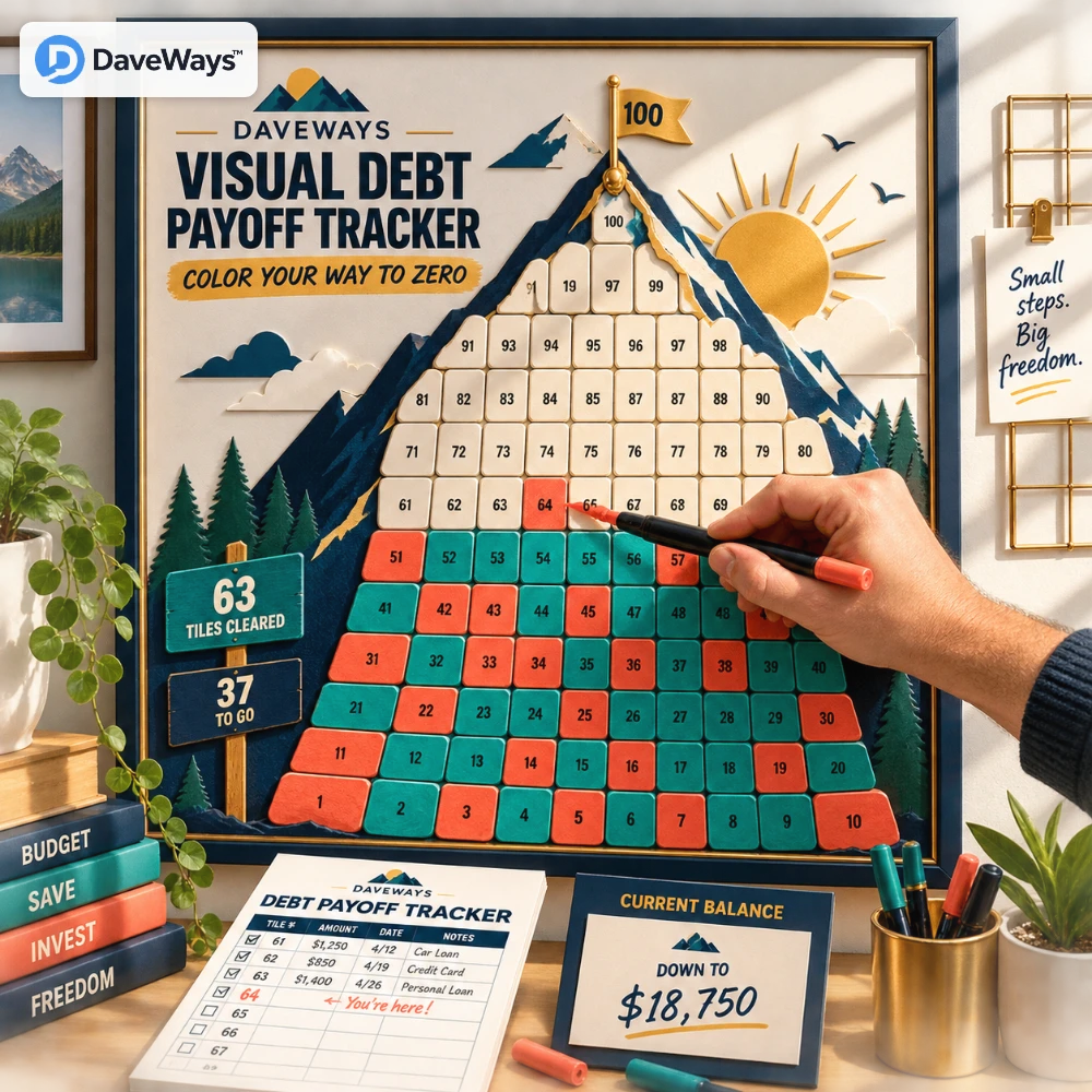 Visual Debt Payoff Tracker product preview